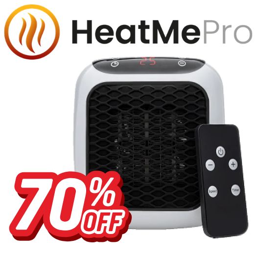 HeatMe Pro ceramic space heater offer image